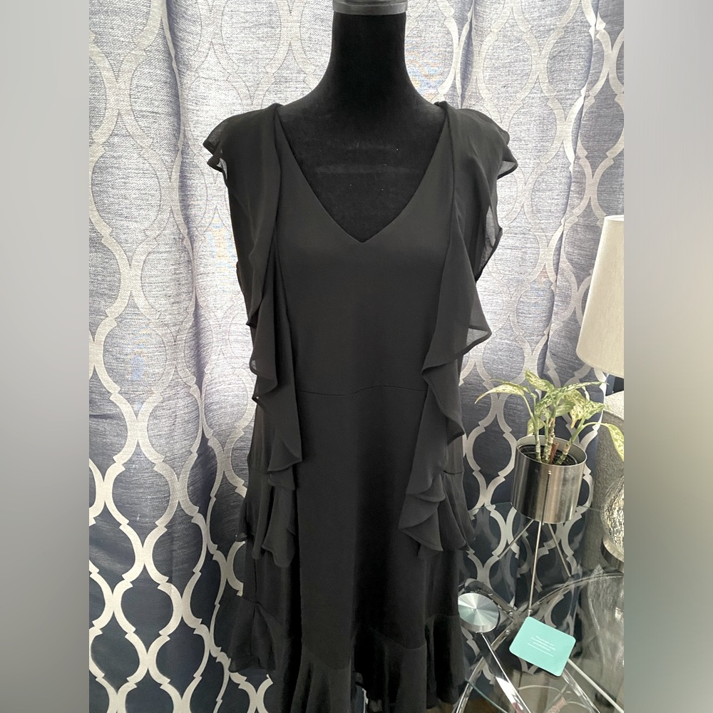 Michael Kors black dress.